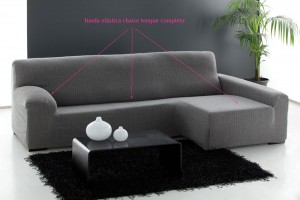 funda elastica para sofá chaise longue