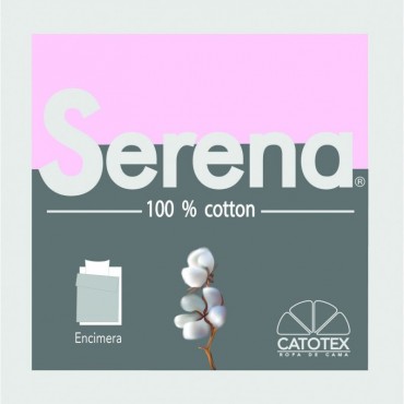 Sábana Encimera Serena 100% Catotex rosa